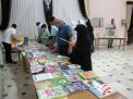 گزارش تصویری از نمایشگاه کتابی با عنوان « افطاری کتاب» در دانشگاه